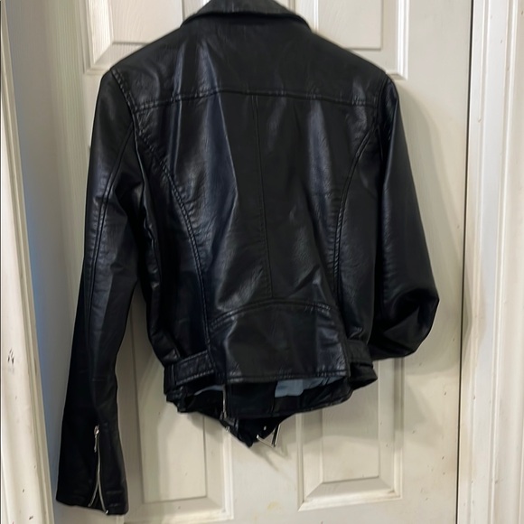 Ci Sono Black Leather Jacket - Picture 3 of 4